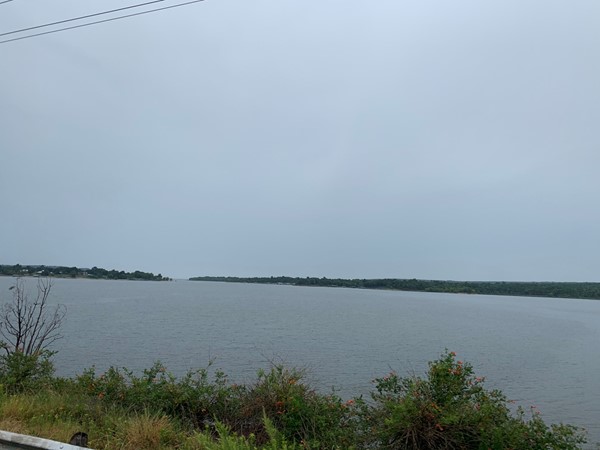 Rainy day on Eufaula Lake 