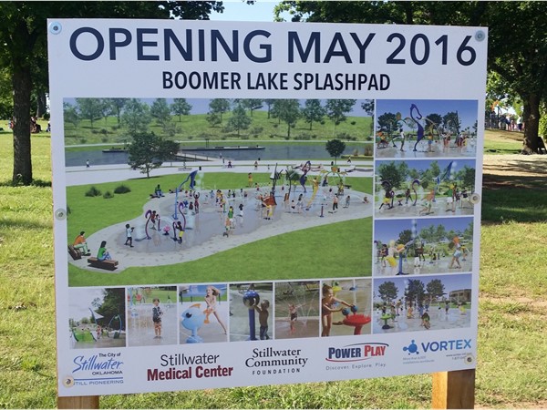 Boomer Lake SplashPad recently opened in Boomer Lake