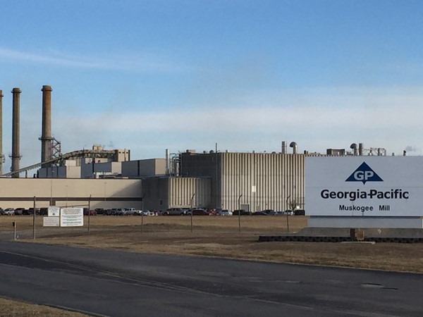 Georgia Pacific, Muskogee's largest private employer