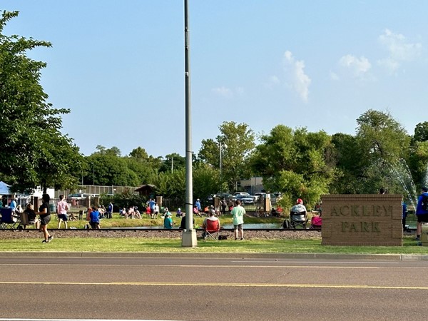 Annual children’s fishing derby at Ackley Park