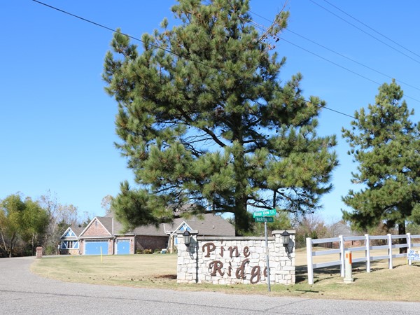 If you're looking for bigger lots and space but with a neighborhood feel, check out Pine Ridge 