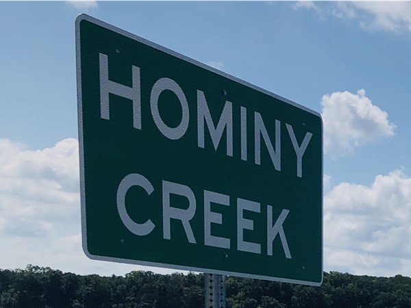Hominy Creek is located on the south end of Skiatook Lake 