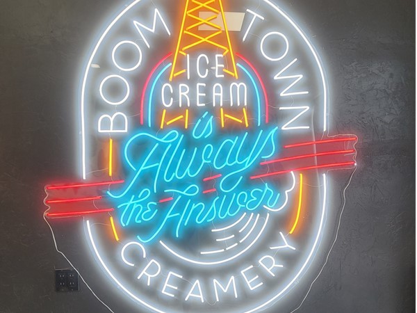 Boom Town Creamery是南俄克拉荷马城社区的一大亮点!