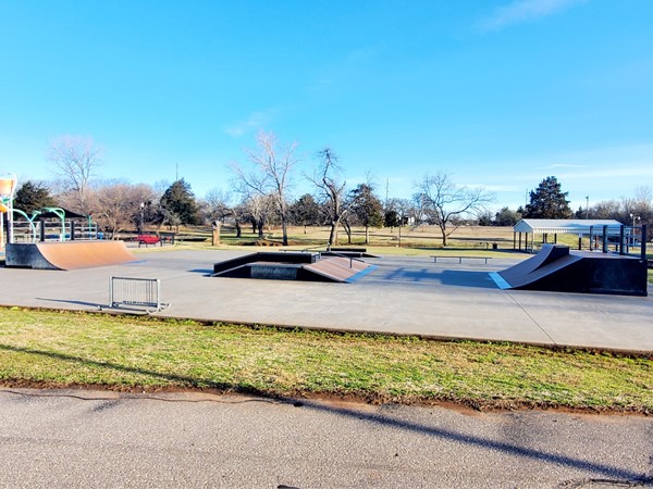Did you know that the Tecumseh State Park had a skate park?! How awesome is that!