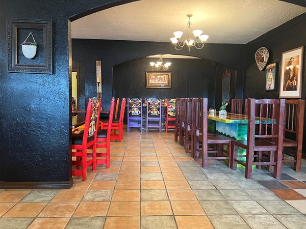 Inside Pedro’s new location on South Main Street. We love the quesadillas 