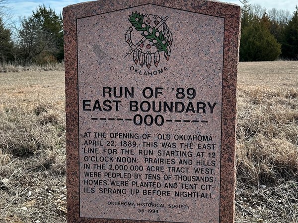 1889年4月22日是俄克拉何马州五次土地奔跑中的第一次