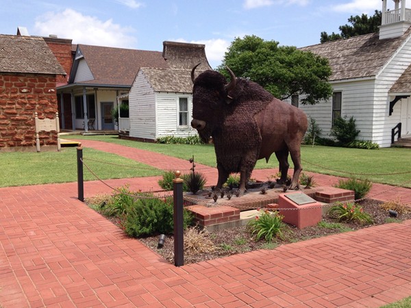 Take a trip back in time at the Old Town Museum and visit the hand crafted buffalo