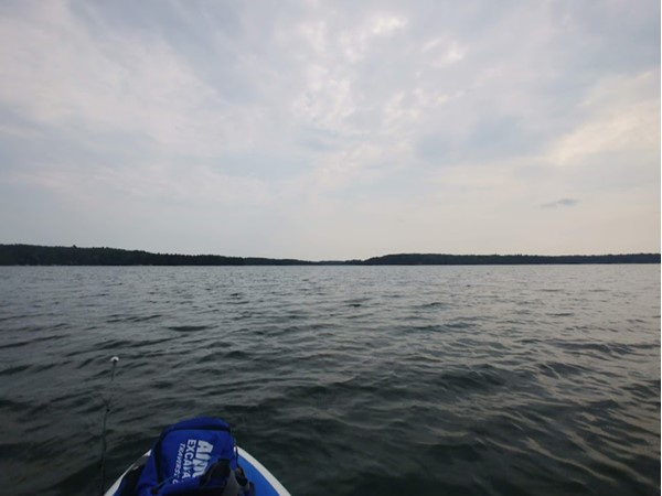 Lake Ann is the perfect size to paddle the perimeter. Don't forget an anchor and cooler too