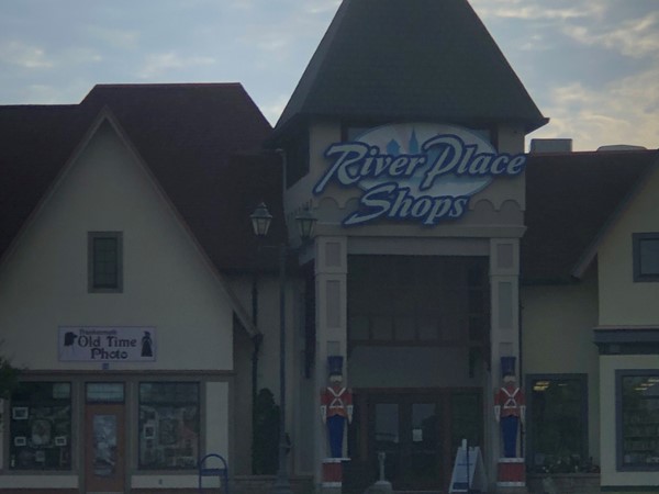 The River Place Shops! You’ll find tons of shopping and great food inside