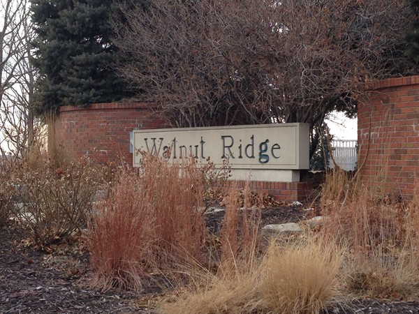 Entrance to Walnut Ridge