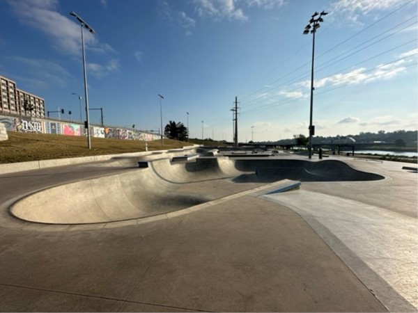 Lauridsen Skatepark is the largest public skatepark in the United States