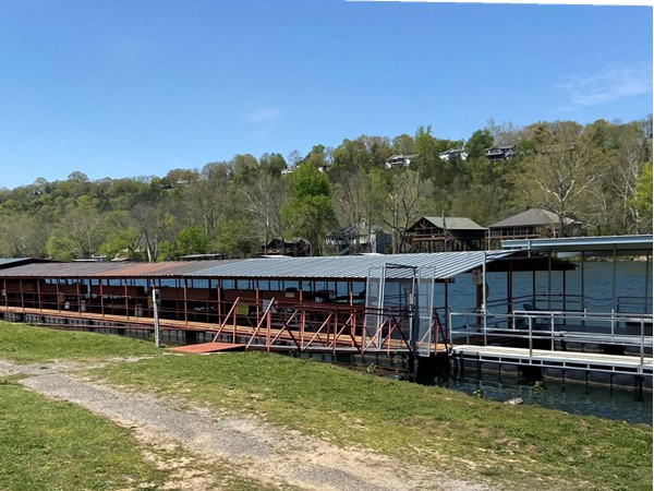 Taneycomo Terrace Condominiums subdivision boat dock in Hollister, MO