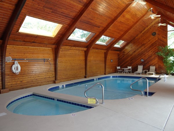 Indoor pool at the Knolls