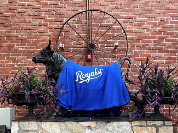 Let’s go ROYALS! The Royals getting support from Jack Stack Barbecue - Freight House
