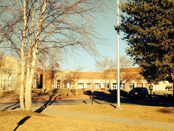 Front of Millard West High School