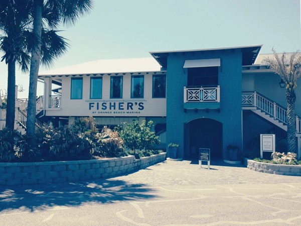 Fisher's at Orange Beach Marina- an upscale, waterfront dining experience