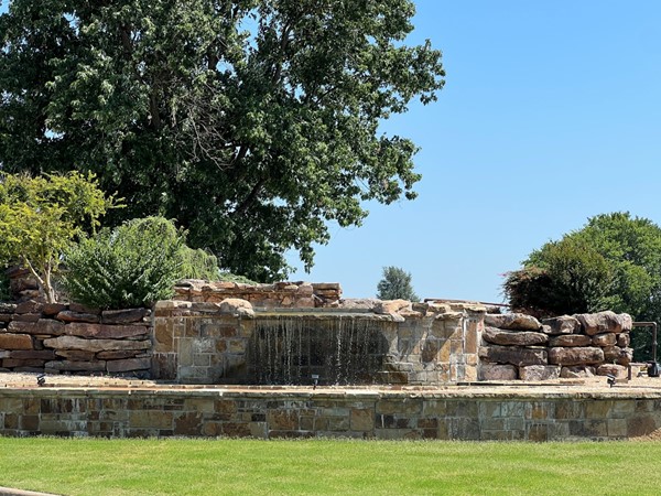 Entrance to this lovely well established subdivision, Twin Falls in Farmington, AR