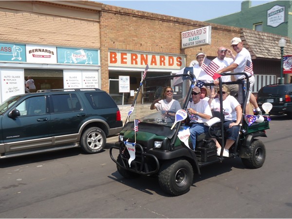 The RE/MAX Crew after the Old Glory Days Parade in historic Clinton Square.