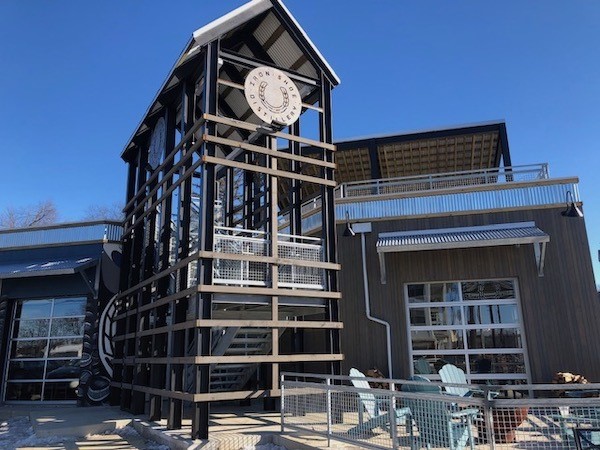 Iron Shoe Distillery in Niles has recently completed an expansion featuring a rooftop seating area
