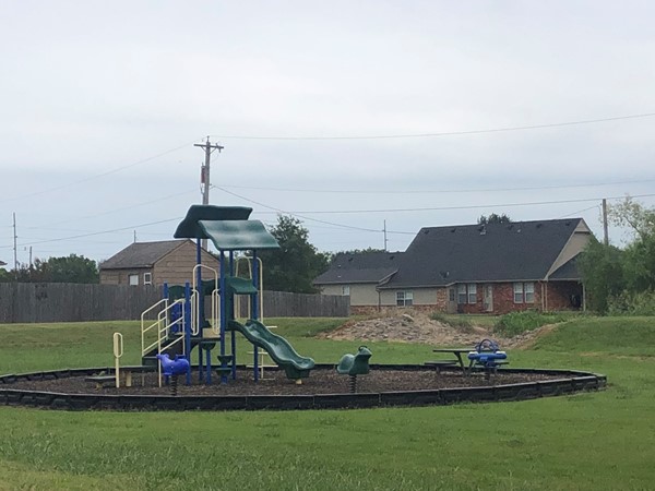Playground for Brassfield Estates residents 