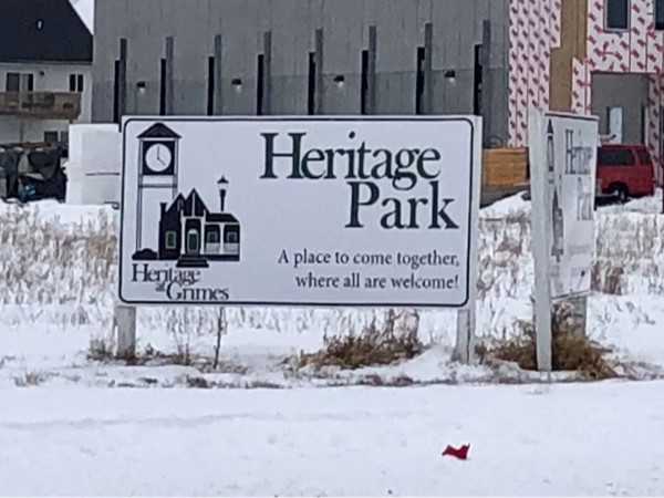 Heritage Park - Coming Summer of 2021
