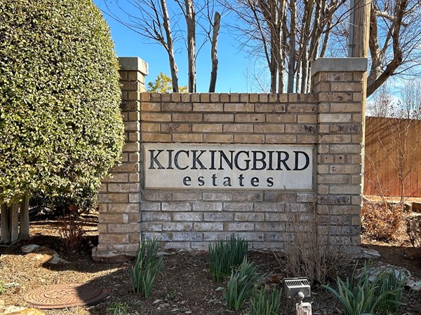 Another entrance as you enter into the Kickingbird Estates Community 