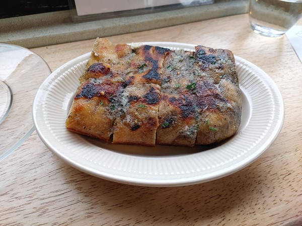 Focaccia at Sedalia's is a "must try" if you go