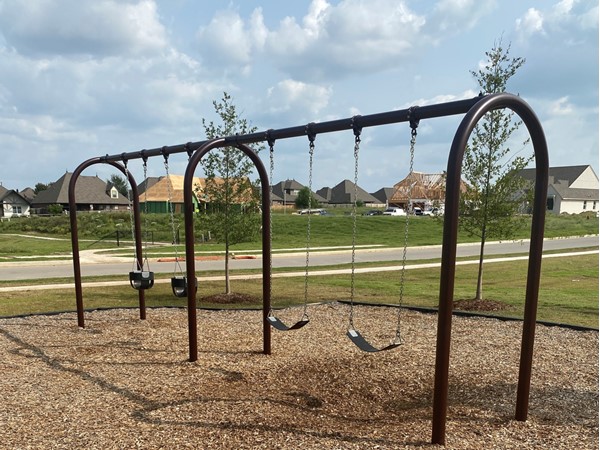 Kids will enjoy these playground swings