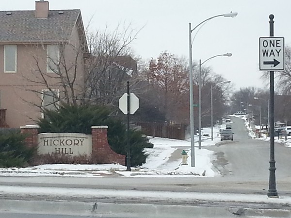 Entrance to Hickory Hill