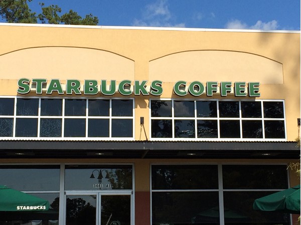 I'm in Starbucks heaven! A quick drive-thru for shaken black tea with double sweetener