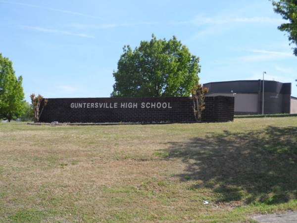 Guntersville High School campus.  