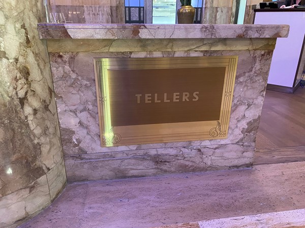 Tellers Restaurant inside First National 