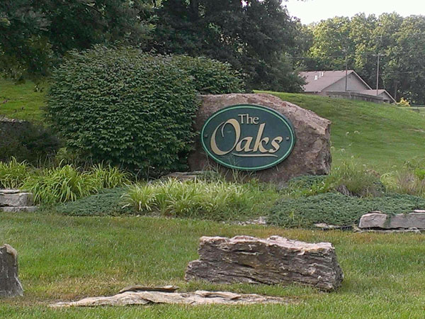 The Oaks - wooded subdivision at 169 and I-29 Kansas City North