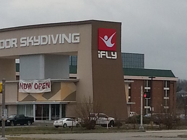 Flying in Overland Park!  iFLY Indoor Skydiving