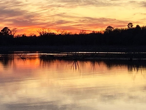 Hard to beat these sunsets at Foss Lake
