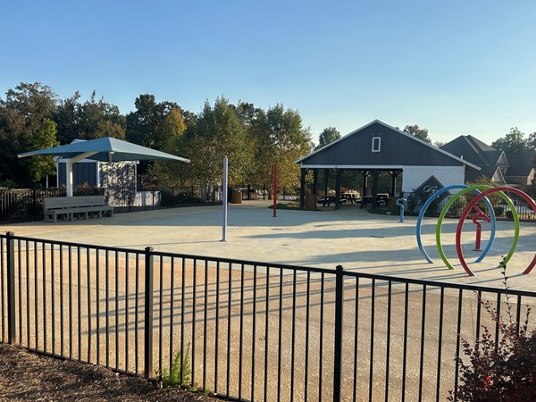 Community Splash pad located in the Glennbrooke subdivision. 