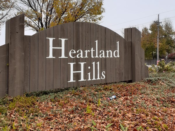 East entrance to Heartland Hills