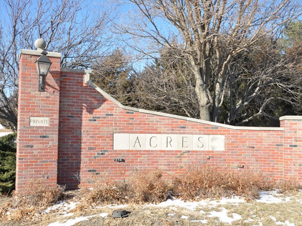 Country Acres is a small acreage neighborhood located in Southeast Lincoln, NE