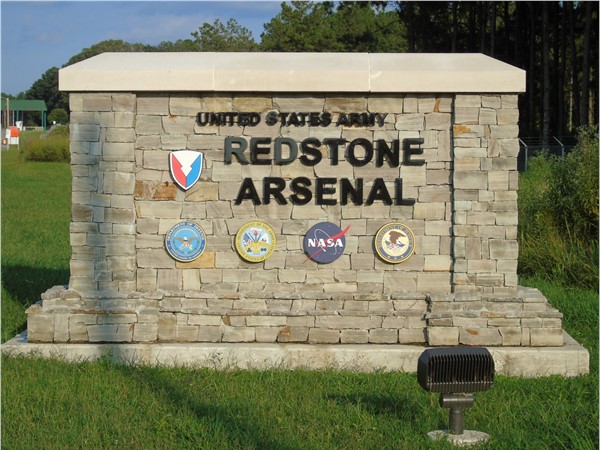 Entrance to Redstone Arsenal