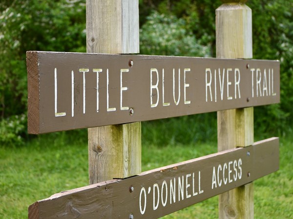 Little Blue River Trail is a good place to walk, run, read a book, or just enjoy the great outdoors