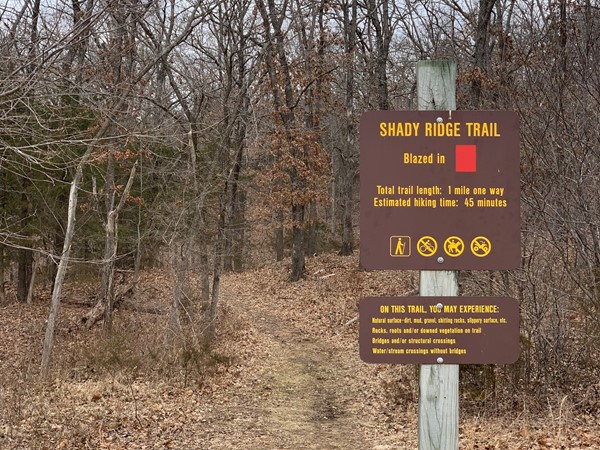 Missouri State Park has many trails to walk and enjoy the wildlife 
