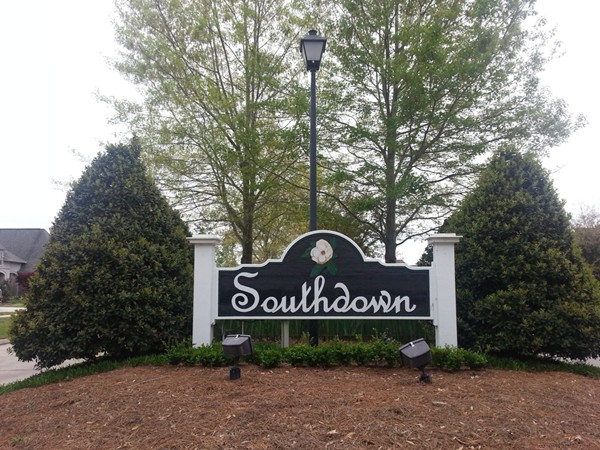 Entrance to Southdown Subdivision
