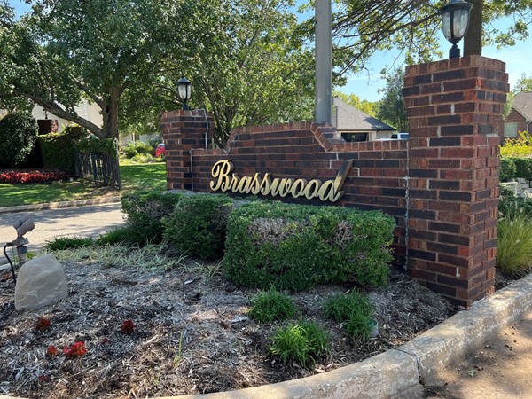 Brasswood entrance