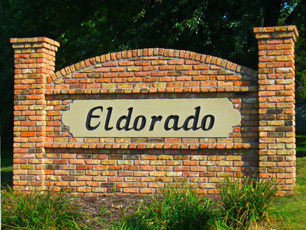 Entrance to Eldorado Subdivision 