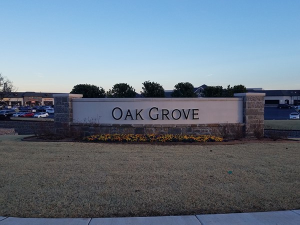 Oak Grove Shopping Center is just a short walk away
