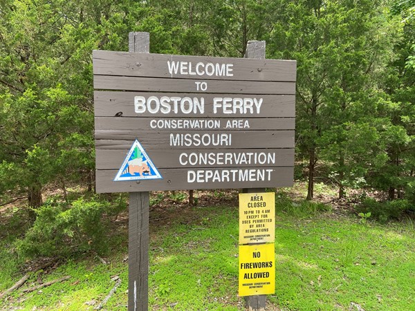 Boston Ferry Conservation Area is just a few steps from Sharyhill subdivision
