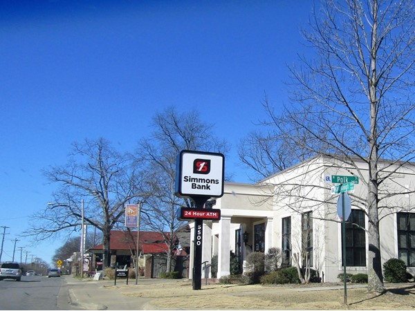 One of Simmons Bank's many locations