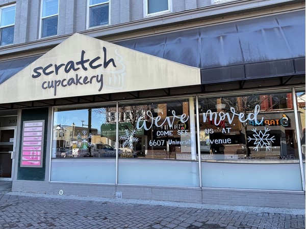 Scratch Cupcakery has moved to 6607 University Avenue. They have great cupcakes