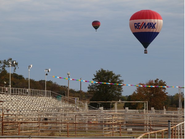 Rodeo grounds in Poteau. RE/MAX with a birds-eye-view