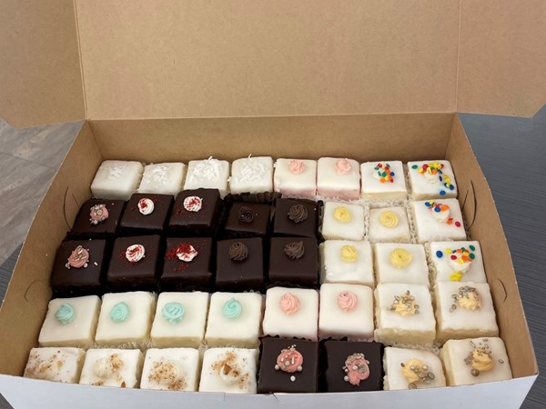 Delicious Petit Fours from Blue Cake Company in Little Rock
